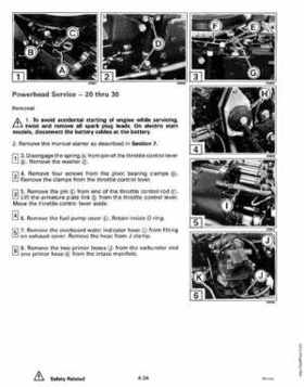 1994 Johnson/Evinrude "ER" 9.9 thru 30 outboards Service Repair Manual P/N 500607, Page 175