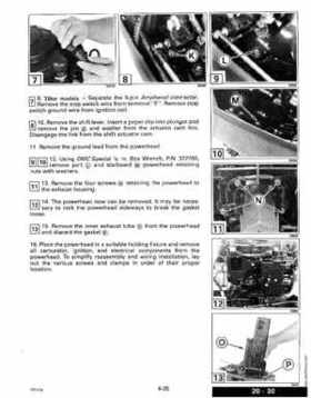 1994 Johnson/Evinrude "ER" 9.9 thru 30 outboards Service Repair Manual P/N 500607, Page 176
