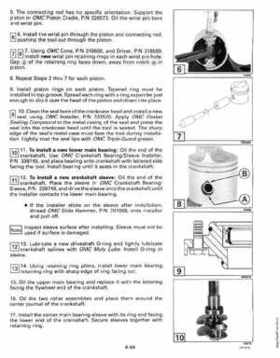 1994 Johnson/Evinrude "ER" 9.9 thru 30 outboards Service Repair Manual P/N 500607, Page 185