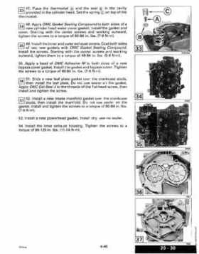1994 Johnson/Evinrude "ER" 9.9 thru 30 outboards Service Repair Manual P/N 500607, Page 190