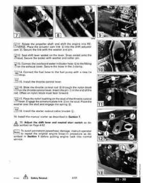 1994 Johnson/Evinrude "ER" 9.9 thru 30 outboards Service Repair Manual P/N 500607, Page 192