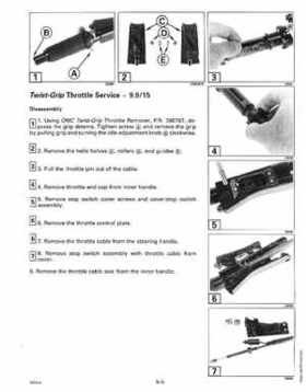 1994 Johnson/Evinrude "ER" 9.9 thru 30 outboards Service Repair Manual P/N 500607, Page 205