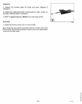 1994 Johnson/Evinrude "ER" 9.9 thru 30 outboards Service Repair Manual P/N 500607, Page 206