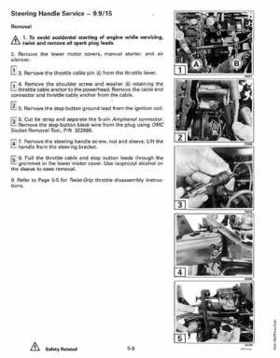 1994 Johnson/Evinrude "ER" 9.9 thru 30 outboards Service Repair Manual P/N 500607, Page 208
