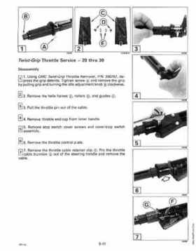 1994 Johnson/Evinrude "ER" 9.9 thru 30 outboards Service Repair Manual P/N 500607, Page 211