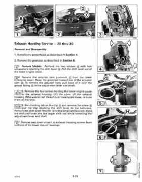 1994 Johnson/Evinrude "ER" 9.9 thru 30 outboards Service Repair Manual P/N 500607, Page 219