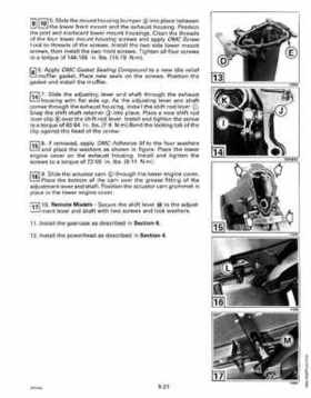 1994 Johnson/Evinrude "ER" 9.9 thru 30 outboards Service Repair Manual P/N 500607, Page 221