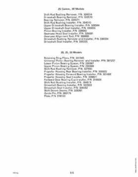 1994 Johnson/Evinrude "ER" 9.9 thru 30 outboards Service Repair Manual P/N 500607, Page 231
