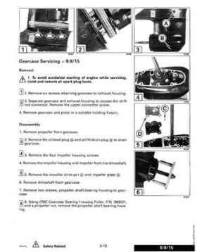 1994 Johnson/Evinrude "ER" 9.9 thru 30 outboards Service Repair Manual P/N 500607, Page 239