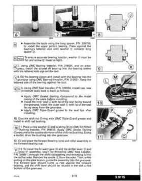 1994 Johnson/Evinrude "ER" 9.9 thru 30 outboards Service Repair Manual P/N 500607, Page 245