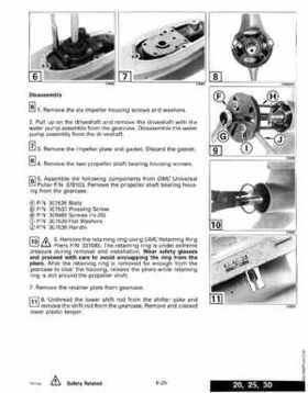 1994 Johnson/Evinrude "ER" 9.9 thru 30 outboards Service Repair Manual P/N 500607, Page 251