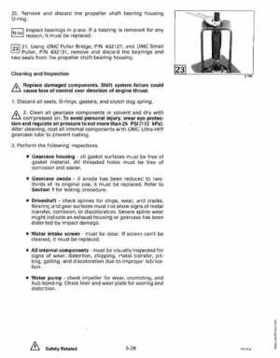 1994 Johnson/Evinrude "ER" 9.9 thru 30 outboards Service Repair Manual P/N 500607, Page 254