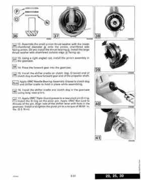1994 Johnson/Evinrude "ER" 9.9 thru 30 outboards Service Repair Manual P/N 500607, Page 257