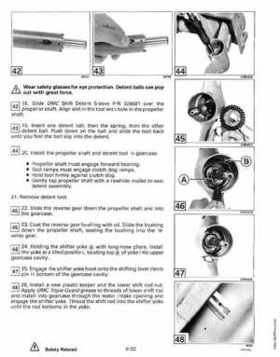 1994 Johnson/Evinrude "ER" 9.9 thru 30 outboards Service Repair Manual P/N 500607, Page 258