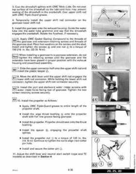 1994 Johnson/Evinrude "ER" 9.9 thru 30 outboards Service Repair Manual P/N 500607, Page 261