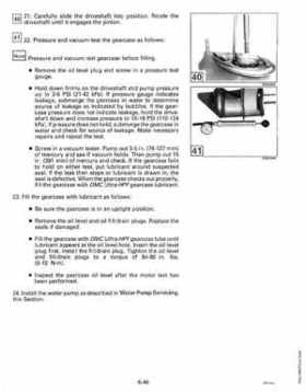1994 Johnson/Evinrude "ER" 9.9 thru 30 outboards Service Repair Manual P/N 500607, Page 272