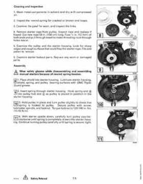 1994 Johnson/Evinrude "ER" 9.9 thru 30 outboards Service Repair Manual P/N 500607, Page 279