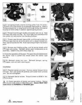 1994 Johnson/Evinrude "ER" 9.9 thru 30 outboards Service Repair Manual P/N 500607, Page 280