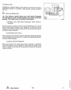 1994 Johnson/Evinrude "ER" 9.9 thru 30 outboards Service Repair Manual P/N 500607, Page 291