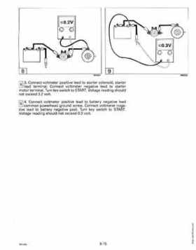 1994 Johnson/Evinrude "ER" 9.9 thru 30 outboards Service Repair Manual P/N 500607, Page 300