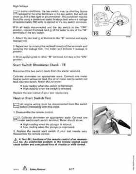 1994 Johnson/Evinrude "ER" 9.9 thru 30 outboards Service Repair Manual P/N 500607, Page 302