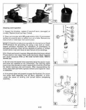 1994 Johnson/Evinrude "ER" 9.9 thru 30 outboards Service Repair Manual P/N 500607, Page 307