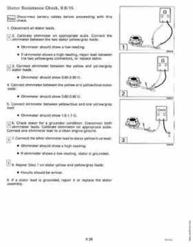 1994 Johnson/Evinrude "ER" 9.9 thru 30 outboards Service Repair Manual P/N 500607, Page 311
