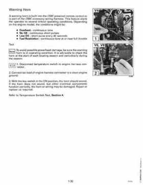 1994 Johnson Evinrude "ER" 90 LV 120 thru 140, 185 thru 225, 250, 300 Service Repair Manual P/N 500612, Page 36