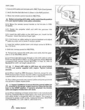 1994 Johnson Evinrude "ER" 90 LV 120 thru 140, 185 thru 225, 250, 300 Service Repair Manual P/N 500612, Page 70