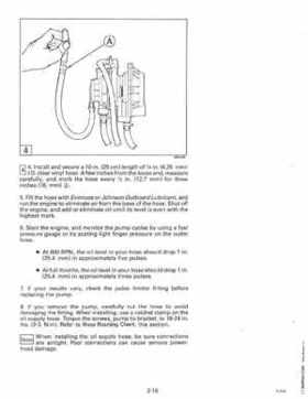 1994 Johnson Evinrude "ER" 90 LV 120 thru 140, 185 thru 225, 250, 300 Service Repair Manual P/N 500612, Page 91