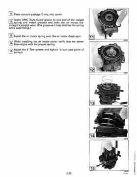 1994 Johnson Evinrude "ER" 90 LV 120 thru 140, 185 thru 225, 250, 300 Service Repair Manual P/N 500612, Page 95