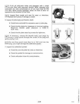 1994 Johnson Evinrude "ER" 90 LV 120 thru 140, 185 thru 225, 250, 300 Service Repair Manual P/N 500612, Page 103