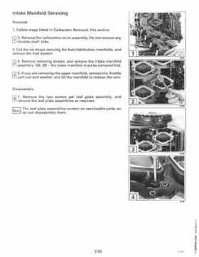 1994 Johnson Evinrude "ER" 90 LV 120 thru 140, 185 thru 225, 250, 300 Service Repair Manual P/N 500612, Page 107