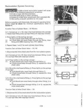 1994 Johnson Evinrude "ER" 90 LV 120 thru 140, 185 thru 225, 250, 300 Service Repair Manual P/N 500612, Page 110