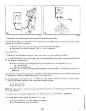 1994 Johnson Evinrude "ER" 90 LV 120 thru 140, 185 thru 225, 250, 300 Service Repair Manual P/N 500612, Page 145