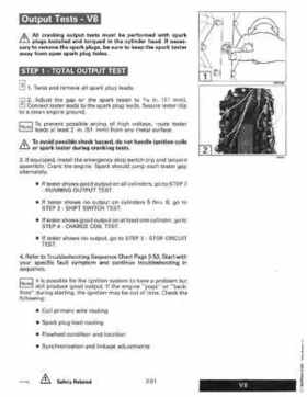 1994 Johnson Evinrude "ER" 90 LV 120 thru 140, 185 thru 225, 250, 300 Service Repair Manual P/N 500612, Page 170