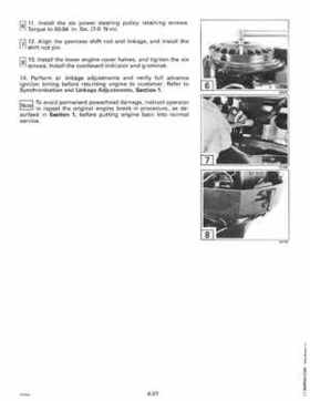 1994 Johnson Evinrude "ER" 90 LV 120 thru 140, 185 thru 225, 250, 300 Service Repair Manual P/N 500612, Page 217