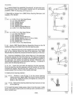 1994 Johnson Evinrude "ER" 90 LV 120 thru 140, 185 thru 225, 250, 300 Service Repair Manual P/N 500612, Page 288