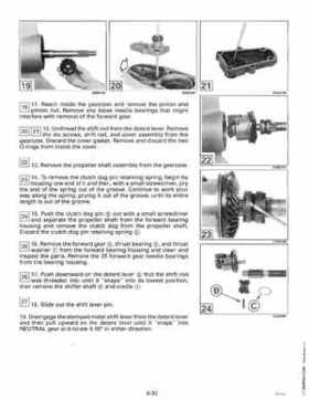 1994 Johnson Evinrude "ER" 90 LV 120 thru 140, 185 thru 225, 250, 300 Service Repair Manual P/N 500612, Page 300