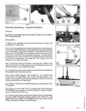 1994 Johnson Evinrude "ER" 90 LV 120 thru 140, 185 thru 225, 250, 300 Service Repair Manual P/N 500612, Page 316