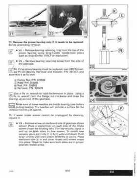1994 Johnson Evinrude "ER" 90 LV 120 thru 140, 185 thru 225, 250, 300 Service Repair Manual P/N 500612, Page 319
