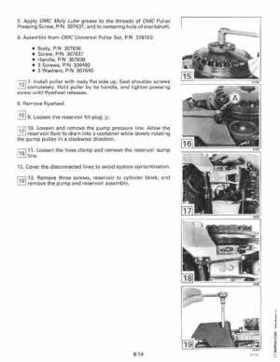 1994 Johnson Evinrude "ER" 90 LV 120 thru 140, 185 thru 225, 250, 300 Service Repair Manual P/N 500612, Page 383