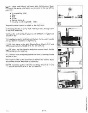 1994 Johnson Evinrude "ER" 90 LV 120 thru 140, 185 thru 225, 250, 300 Service Repair Manual P/N 500612, Page 388