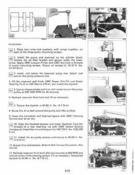 1994 Johnson Evinrude "ER" 90 LV 120 thru 140, 185 thru 225, 250, 300 Service Repair Manual P/N 500612, Page 389