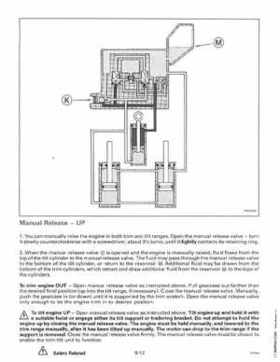 1994 Johnson Evinrude "ER" 90 LV 120 thru 140, 185 thru 225, 250, 300 Service Repair Manual P/N 500612, Page 415