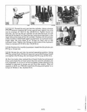 1994 Johnson Evinrude "ER" 90 LV 120 thru 140, 185 thru 225, 250, 300 Service Repair Manual P/N 500612, Page 475