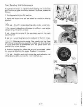 1994 Johnson Evinrude "ER" 90 LV 120 thru 140, 185 thru 225, 250, 300 Service Repair Manual P/N 500612, Page 477