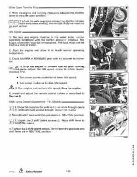 1994 Johnson/Evinrude "ER" CV 85 thru 115 outboards Service Repair Manual P/N 500610, Page 41