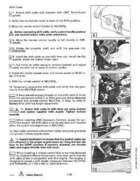 1994 Johnson/Evinrude "ER" CV 85 thru 115 outboards Service Repair Manual P/N 500610, Page 45