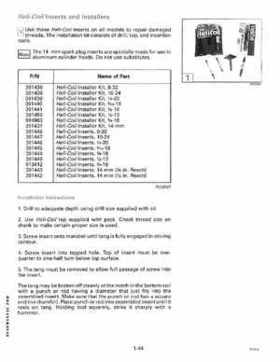 1994 Johnson/Evinrude "ER" CV 85 thru 115 outboards Service Repair Manual P/N 500610, Page 50